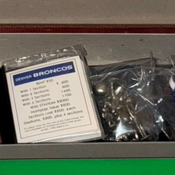 NEW Monopoly NFL Official Limited Collector's Edition Complete Open Box - Picture 8 of 11
